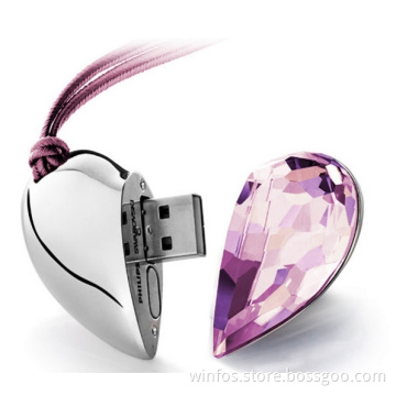 Crystal USB Flash Driver, USB Stick